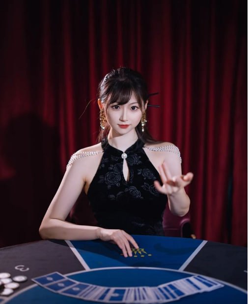 Baccarat Live Table ဒိုင်နှင့်
ကဒ်ပြားများ